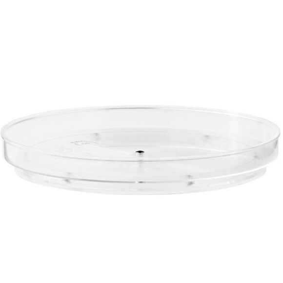 Clear acrylic craft or kitchen spinning turn table organizer - Picture 1 of 2